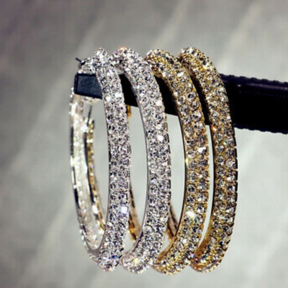 New Sterling silver hoop earrings - Picture 5 of 5